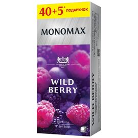 Чай MONOMAH Wild Berry, 45 пакетиков