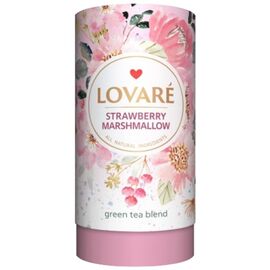 Чай LOVARE Strawberry Marshmallow, 80 г