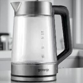 Электрочайник GORENJE K17GED, стекло, 1.7 л