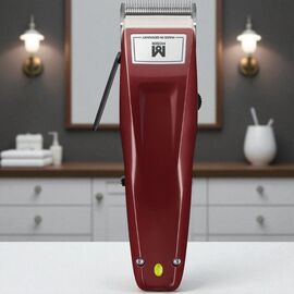 Машинка для стрижки волос MOSER 1400, безпроводная, бордовый