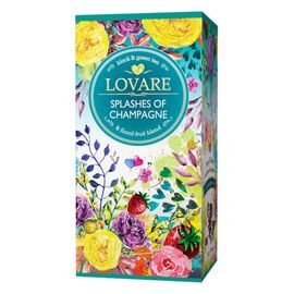 Чай LOVARE Splashes of Champagne, 24 пакетов