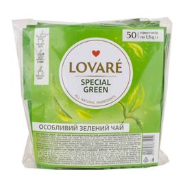 Чай LOVARE Special Green, 50 пакетов