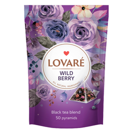 Чай LOVARE Wild Berry, 50 пакетов