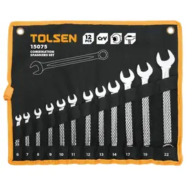 Set de 12 chei combinate TOLSEN, 6–22 mm