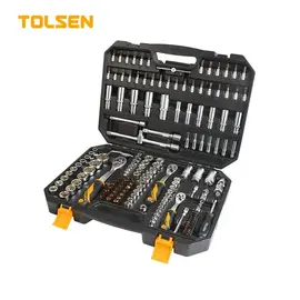 Set de 175 capete tubulare TOLSEN, 1/2+1/4+3/8