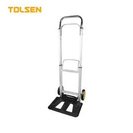 Cărucior pliabil cu platformă TOLSEN, 90kg, Din aluminiu
