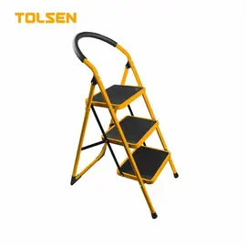 Scară din oțel TOLSEN, 3 trepte, 150kg