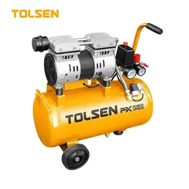 Compresor de aer TOLSEN, 24l, Fara ulei