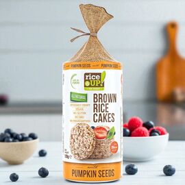 Рисовые кольца RICEUP С тыквенными семечками, 120 г