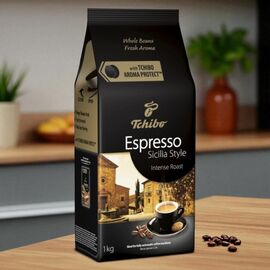 Кофе TCHIBO Espresso Sicilia Style, в зернах, 1 кг