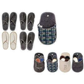 Set papuci pentru oaspeti KDHome, 4 perechi