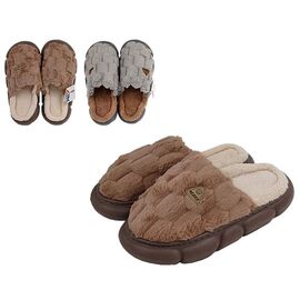 Papuci de casa de plus unisex "Faguri de miere"(m.40-45)