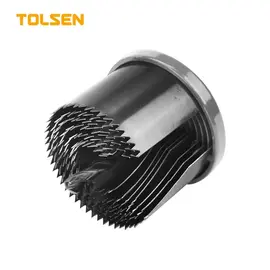 Set de 7 carote pentru lemn TOLSEN, 26-63 mm