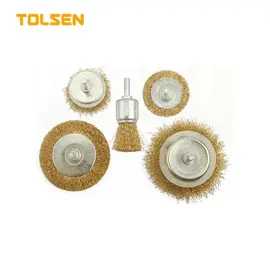 Set de 5 perii TOLSEN, Din sârmă