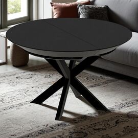 Стол DECOPRIM PLUS Nova Furnir, Black Top+Black Legs