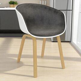 Стул DECOPRIM PLUS Cortez-F, White-Grey