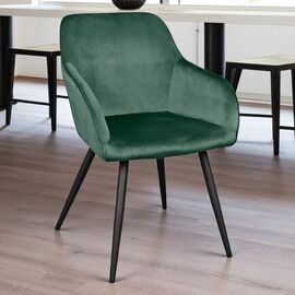 Стул DECOPRIM PLUS Airis HLR57, Green+Black Legs