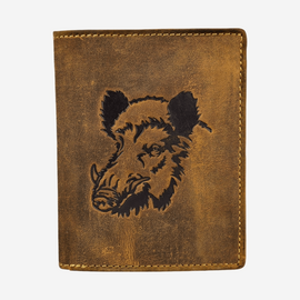 Portofel Vintage Hunting "Mistret" Green Burry 1701-WILDBOAR-25