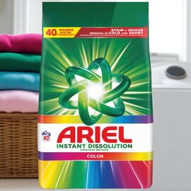 Сухой стиральный порошок ARIEL Color автомат, 40 стирок, 2.6 кг