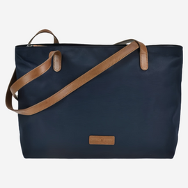 Geanta de umar Green Burry 1401-27, Cognac/Albastru
