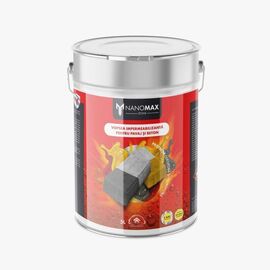 Vopsea impermeabilizanta pentru pavaj si beton, protectie hidrofoba si oleofoba, Nanomax, 5L, Maro