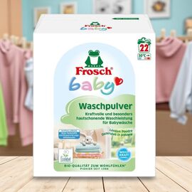 Detergent pudră uscat FROSCH Baby, concentrata, 1.45 kg