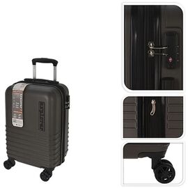 Valiza-troller PROWORLD, negru, plastic, 30 L, 23X32X52 cm