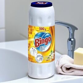 Средство для чистки BINGO порошок, Лимон, 500 г