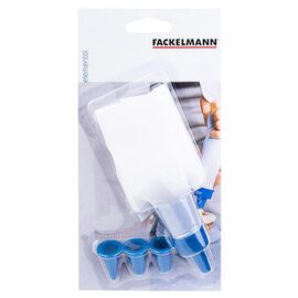 Мешок кондитерский FACKELMANN Elemental и 3 насадки, 22 см