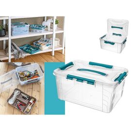 Контейнер с крышкой BYTPLAST Grand box, 15 Л, 39х29х18 см