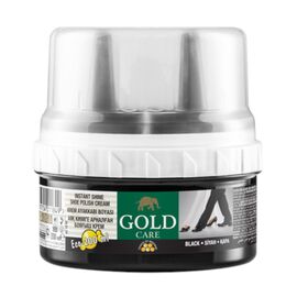 Cremă pentru încălțăminte GOLD, Negru, 200ml