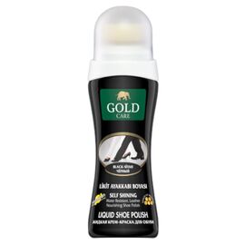 Крем для обуви GOLDCARE, Жидкий, Черный, 75мл