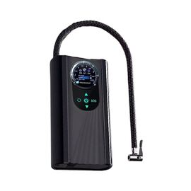 Pompa Portable Car Tire Inflator - Electric Air Pump, Black