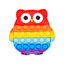 Игрушка-антистресс Popit Owl MultiColor