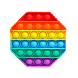 Игрушка-антистресс Popit Puzzle Octagon MultiColor