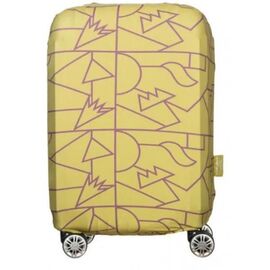 Husă pentru valiză Tucano Trolley Cover Compato Medini L, Acid Green