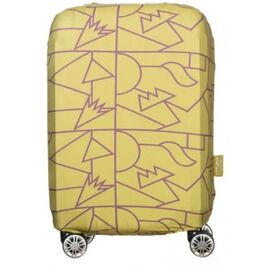Husă pentru valiză Tucano Trolley Cover Compato Medini M, Acid Green