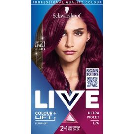 Краска для волос SCHWARZKOPF LIVE COLOR, L76 Ультрафиолет