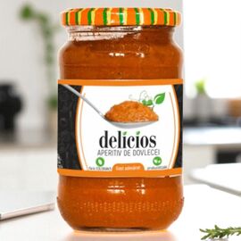 Закуска кабачковая DELICIOS, 370 мл