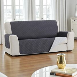 Чехол для дивана DORMEO Fusion, 2в1, серый, 190см