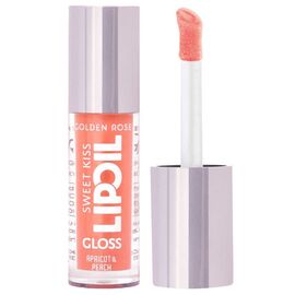Ulei lucios pentru buze GOLDEN ROSE Sweet Kiss APRICOT&PEACH 02