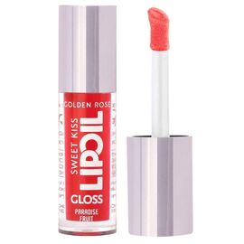 Ulei lucios pentru buze GOLDEN ROSE Sweet Kiss Lip PARADISE FRUIT 04