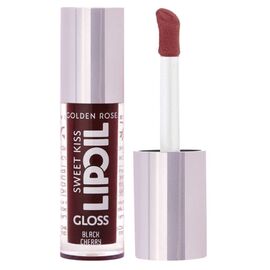 Ulei lucios pentru buze GOLDEN ROSE Sweet Kiss Lip BLACK CHERRY 08