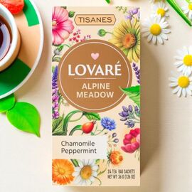Чай LOVARE TISANES Alpine Meadow, 24 пакета