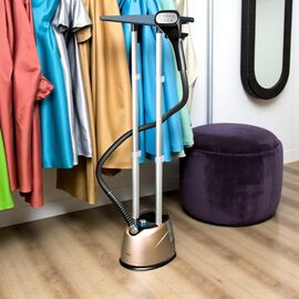 Aparat de călcat vertical cu abur Raf R.3046G, 2000W, Gold