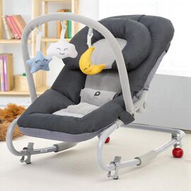 Balansoar cu jucarii PREMAMAN Comfy, Gri