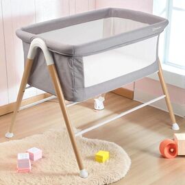 Pătuț BABYGO Goodnight, Grey