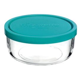 Контейнер с крышкой Frigovere, 0.45l, D12 cm, стекло, прозрачный