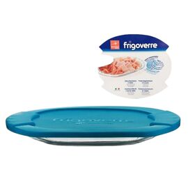 Farfurie cu capac Bormioli Rocco Frigiverre, 27X20 cm, sticla, plastic.