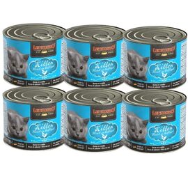 Консервы для кошек LEONARDO Kitten, 200 г х 6 шт
